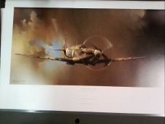 Spitfire - print by Barrie Clark - Large