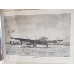 A Lancaster taxis the field - by Sean D Cassidy