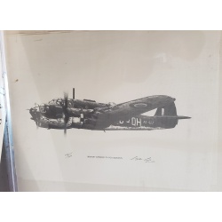 Beaufort &quot;superman&quot; of the #100 squadron - by Sean D Cassidy