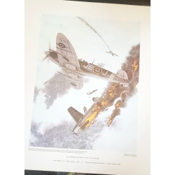 Supermarine Spitfires F.IXE EN398 by R.W. Bradford