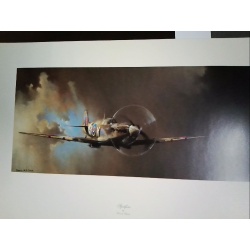 Spitfire poster - by Barrie Clark